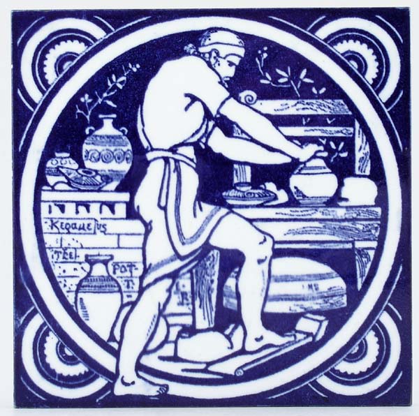 Tile The Potter c1880